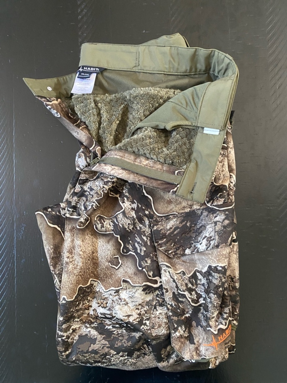 Habitat Men's Olive & Brown Camo Field Jacket
